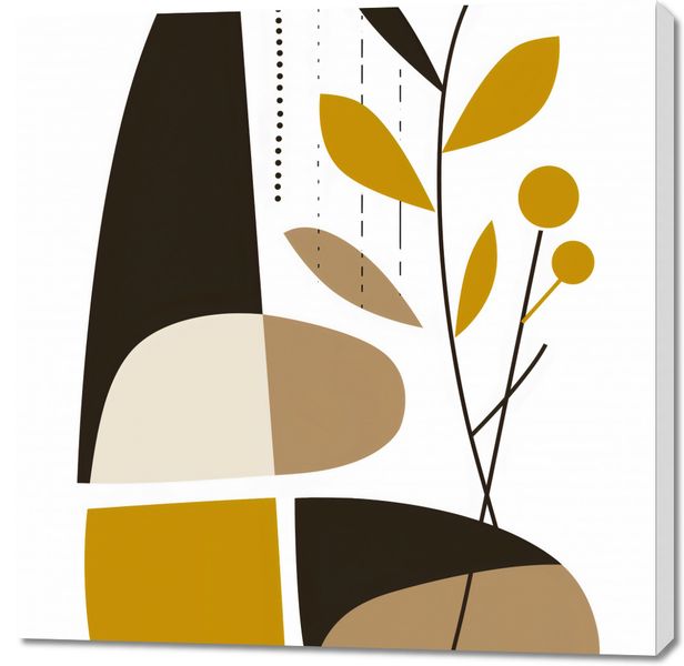 Obraz 100x100cm Geometryczna Naturaleza zdjęcie 1