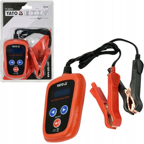 ELEKTRONICZNY TESTER AKUMULATORÓW YATO na Arena.pl