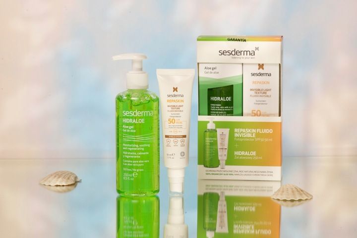 SESDERMA Zestaw REPASKIN FLUIDO + HIDRALOE ŻEL zdjęcie 2