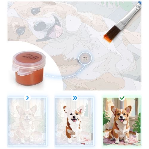 Obraz do malowania po numerach 40x50 cm Massido Tańcząca Kobieta na Arena.pl