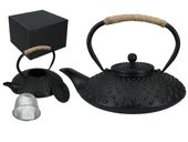 Czajniczek żeliwny z emaliowanym wkładem