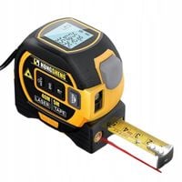 Dalmierz Laserowy 40m Miarka 500cm Poziomica 3w1 Ineox DLM-1