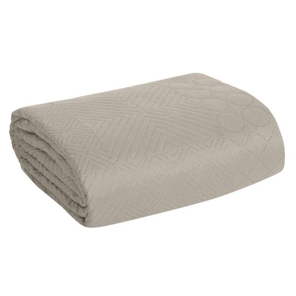 Narzuta dekoracyjna BONI-5 170x210 patchwork srebrna zdjęcie 4