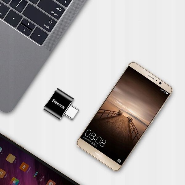 Baseus Adapter Przejściówka Usb-A Do Usb-C Otg zdjęcie 6