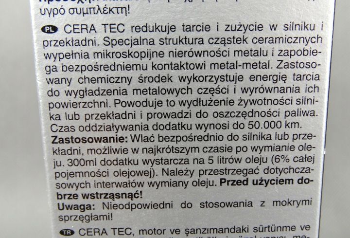 LIQUI MOLY CERATEC DODATEK DO SILNIKA 7181 300ML zdjęcie 7