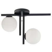 Natynkowa lampa sufitowa ANDY 33285 Sigma do gabinetu czarna