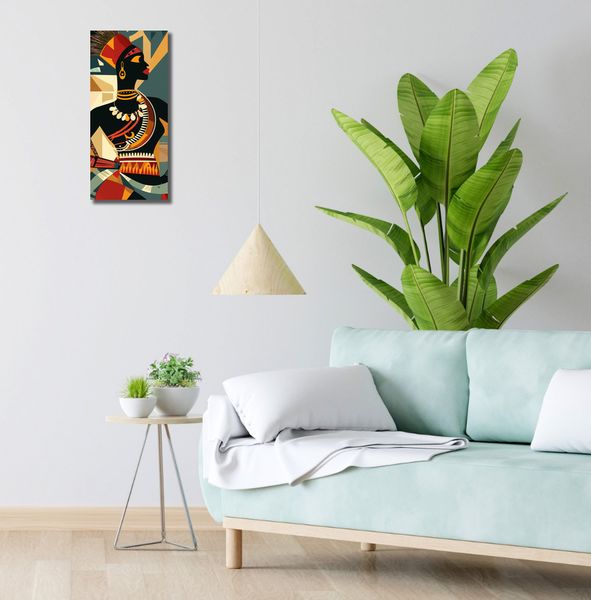 Obraz 20x50cm Afrykańska Mozaika zdjęcie 2