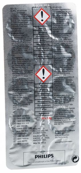 TABLETKI do czyszczenia ekspresów Saeco 10 tabl. zdjęcie 3