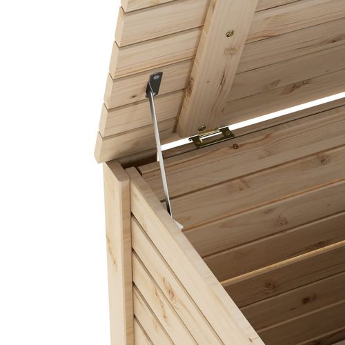 Skrzynia z wiekiem RANA, 80x49x54 cm, lite drewno sosnowe na Arena.pl