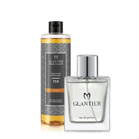 Glantier 759 Zestaw męski Perfumy + olejek
