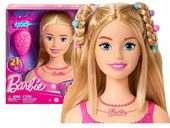 LALKA BARBIE GŁOWA DO STYLIZACJI + 20 akcesoriów do stylizacji włosów