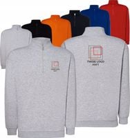 BLUZA męska z półzamkiem kołnierzem TWÓJ HAFT LOGO GRAFIKA reklamowa 5 szt