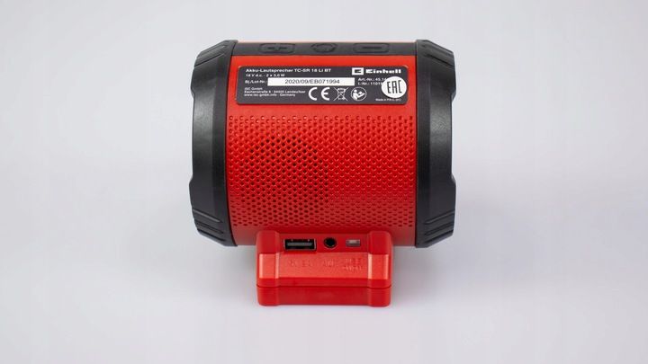 GŁOŚNIK BEZPRZEWODOWY EINHELL TC-SR 18 Li Solo zdjęcie 10