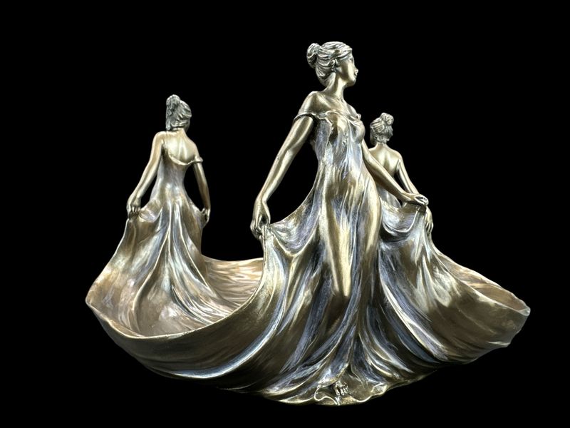 PIĘKNA PATERA TRZY LADY VERONESE (AN10399A4) zdjęcie 4