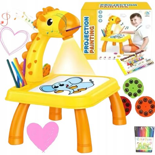 PROJEKTOR TABLICA RZUTNIK DO RYSOWANIA MAZAKI KREATYWNA ZABAWA ŻYRAFA na Arena.pl