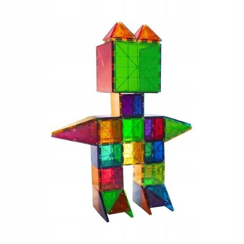 MAGNA TILES Klocki Magnetyczne Konstrukcyjne Classic 100 elementów na Arena.pl
