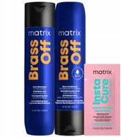 ZESTAW MATRIX BRASS OFF szampon do włosów neutralizujący odcień + odżywka