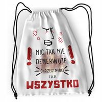 Plecak Dla Chrzestnego Szkolny Worek Torba Z Nadrukiem Ze Zdjęciem