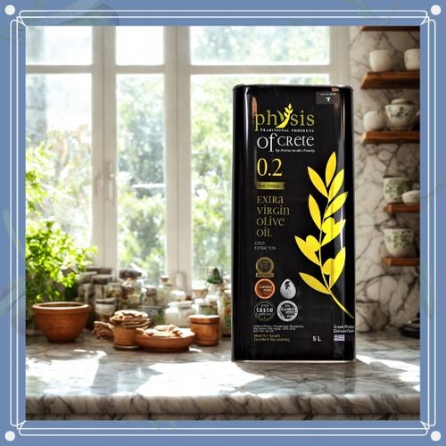 Physis of Crete Grecka oliwa z oliwek 0,2% 5 L + OLIWKI data aż do 03/2027 na Arena.pl