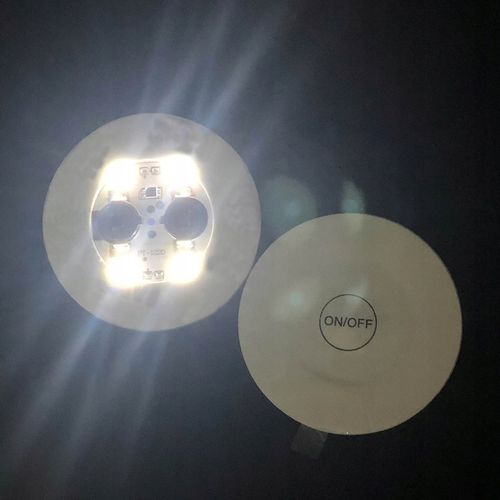 PODSTAWKA NAKLEJKA LED POD BUTELKĘ SZKLANKĘ KUBEK ZESTAW 12 SZT. na Arena.pl