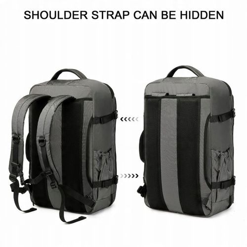 Plecak do Samolotu 55x40x20 Ryanair WizzAir LOT Duży Wodoodporny na Arena.pl