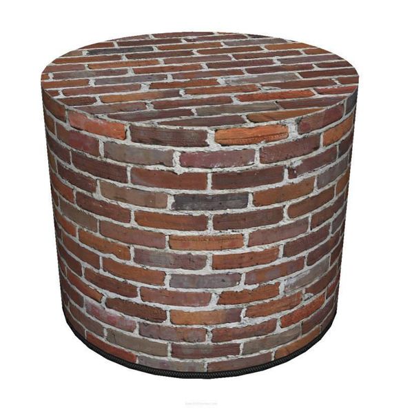 Pufa dekoracyjna Loft zdjęcie 1