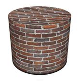 Pufa dekoracyjna Loft