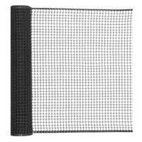 SIATKA OGRODZENIOWA HANNA 5X0,5M OCZKO 10X10MM TWORZYWO HDPE CZARNA