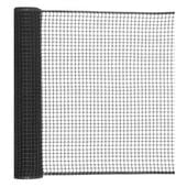 SIATKA OGRODZENIOWA HANNA 5X0,5M OCZKO 10X10MM TWORZYWO HDPE CZARNA