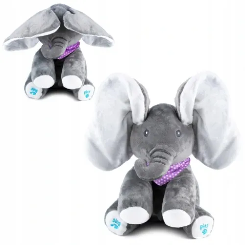 SŁOŃ PLUSZAK Peek-A-Boo ZABAWA W CHOWANEGO na Arena.pl