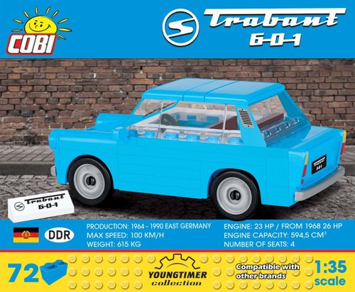 72 elementów Trabant 601 na Arena.pl