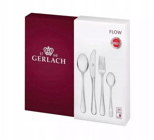 Zestaw sztućców GERLACH Flow - 24 szt. na Arena.pl