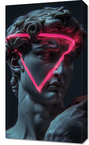 Obraz 40x70cm Neonowy Renesans zdjęcie 1