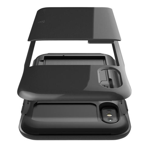 Etui VRS Design Damda Glide iPhone X Metallic Black na Arena.pl