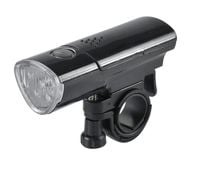 Lampka do roweru przednia czarna - 5 super white LED