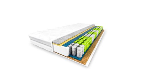 Materac 90x200 KOKOS 9-stref 20 CM na Arena.pl