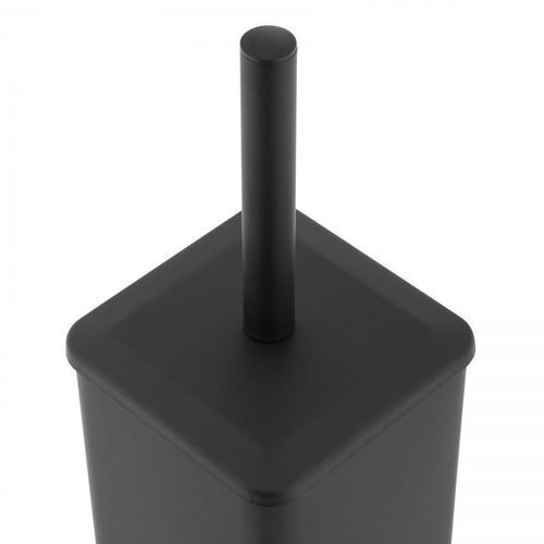 Zestaw łazienkowy czarny 2-elementy - kosz na śmieci i szczotka do WC na Arena.pl