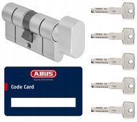WKŁADKA DRZWIOWA ABUS BĘBENKOWA Z GAŁKĄ 50/50G
