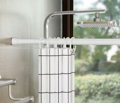 Drążek prysznicowy, Rozmiar: 140-260cm biała na Arena.pl