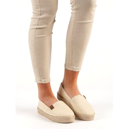 Beżowe Espadryle Slip On r.40 na Arena.pl