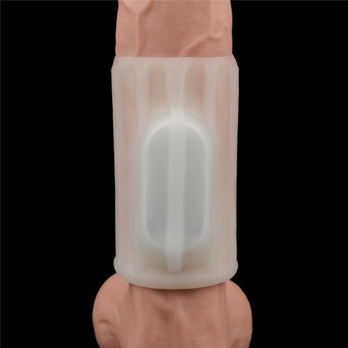 vibrating ridge knights ring (white) na Arena.pl