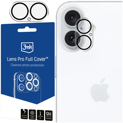apple iphone 16/16 plus - 3mk lens pro full cover na Arena.pl