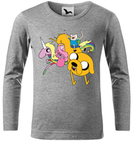 Koszulka z długim rękawem - Pora na Przygodę - Adventure Time