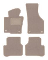Dywaniki welurowe LUX beżowe Volkswagen Passat CC Coupe 2008-2012