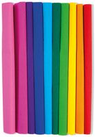 BIBUŁA MARSZCZONA MIX TĘCZA 10KOL HAPPY COLOR