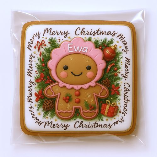 CIASTKO LUKROWANE MAMIK FAMILY EWA ROZ.L KWADR RĘCZNIE ROBIONE na Arena.pl