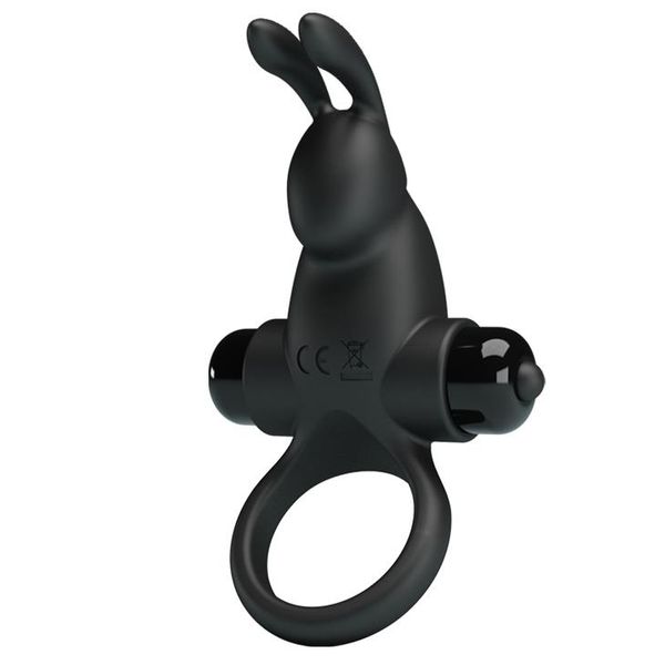 Pretty Love - Vibrant Penis Ring I Black zdjęcie 2
