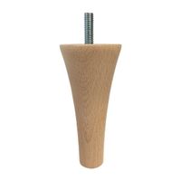 Noga, nóżka drewniana meblowa ∅ 65 X H 140 MM - WY01513.NT kolor naturalny