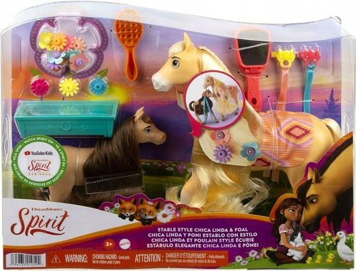 Mustang Duch Wolności Konie Koń Stable Style HCH38 na Arena.pl