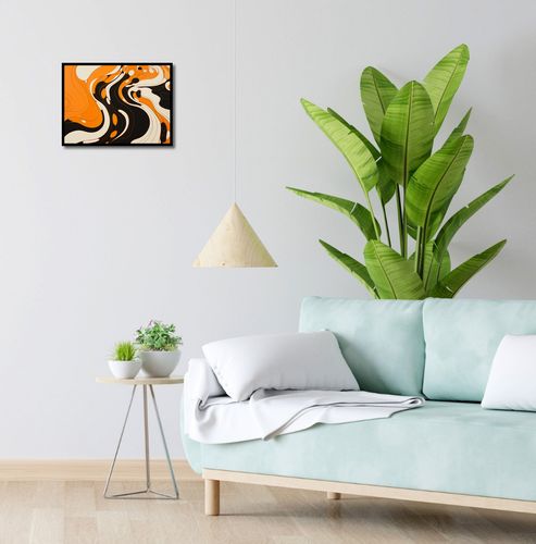 Plakat 40x30cm Tańczący Atrament na Arena.pl